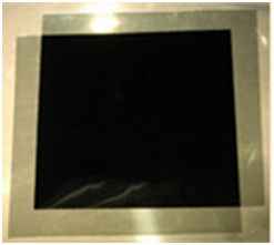 Deux filtres polarisants à 90 degrés